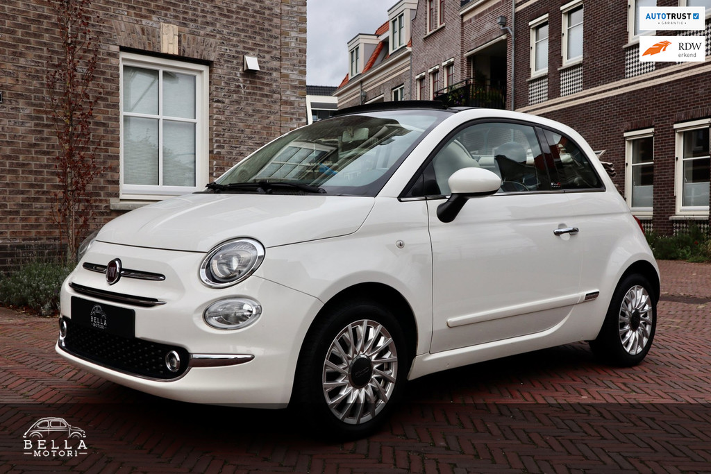 Fiat 500C 1.2 Lounge uit 2017 bij Bella Motori in Nieuwleusen