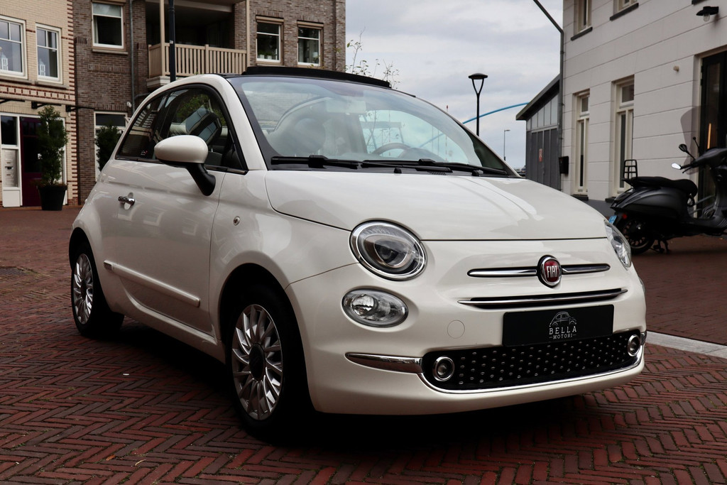 Fiat 500C 1.2 Lounge uit 2017 bij Bella Motori in Nieuwleusen