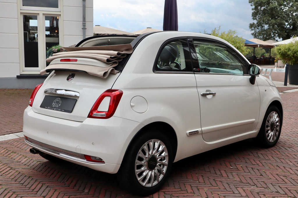 Fiat 500C 1.2 Lounge uit 2017 bij Bella Motori in Nieuwleusen