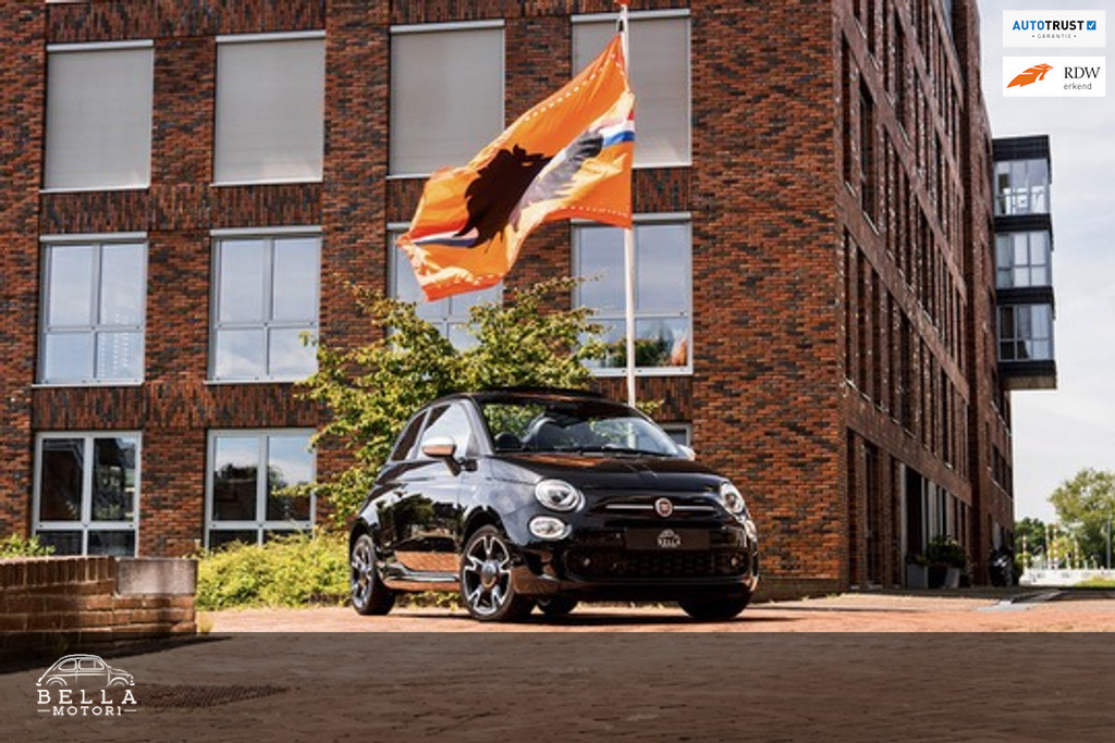 Fiat 500C 0.9 TwinAir Rockstar uit 2019 bij Bella Motori in Nieuwleusen