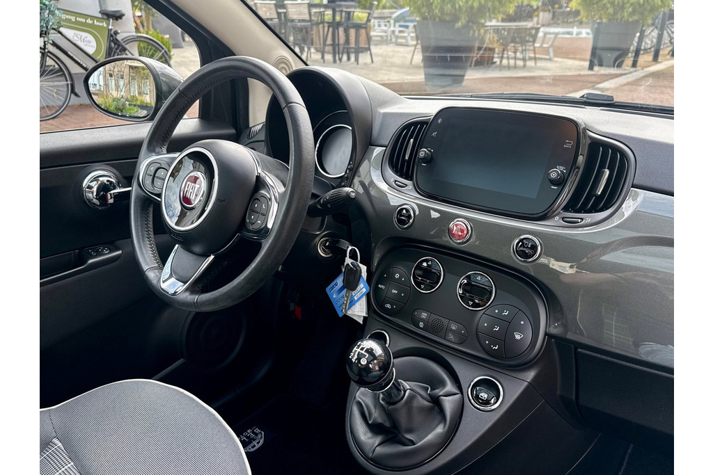 Fiat 500 0.9 TwinAir Lounge uit 2018 bij Bella Motori in Nieuwleusen
