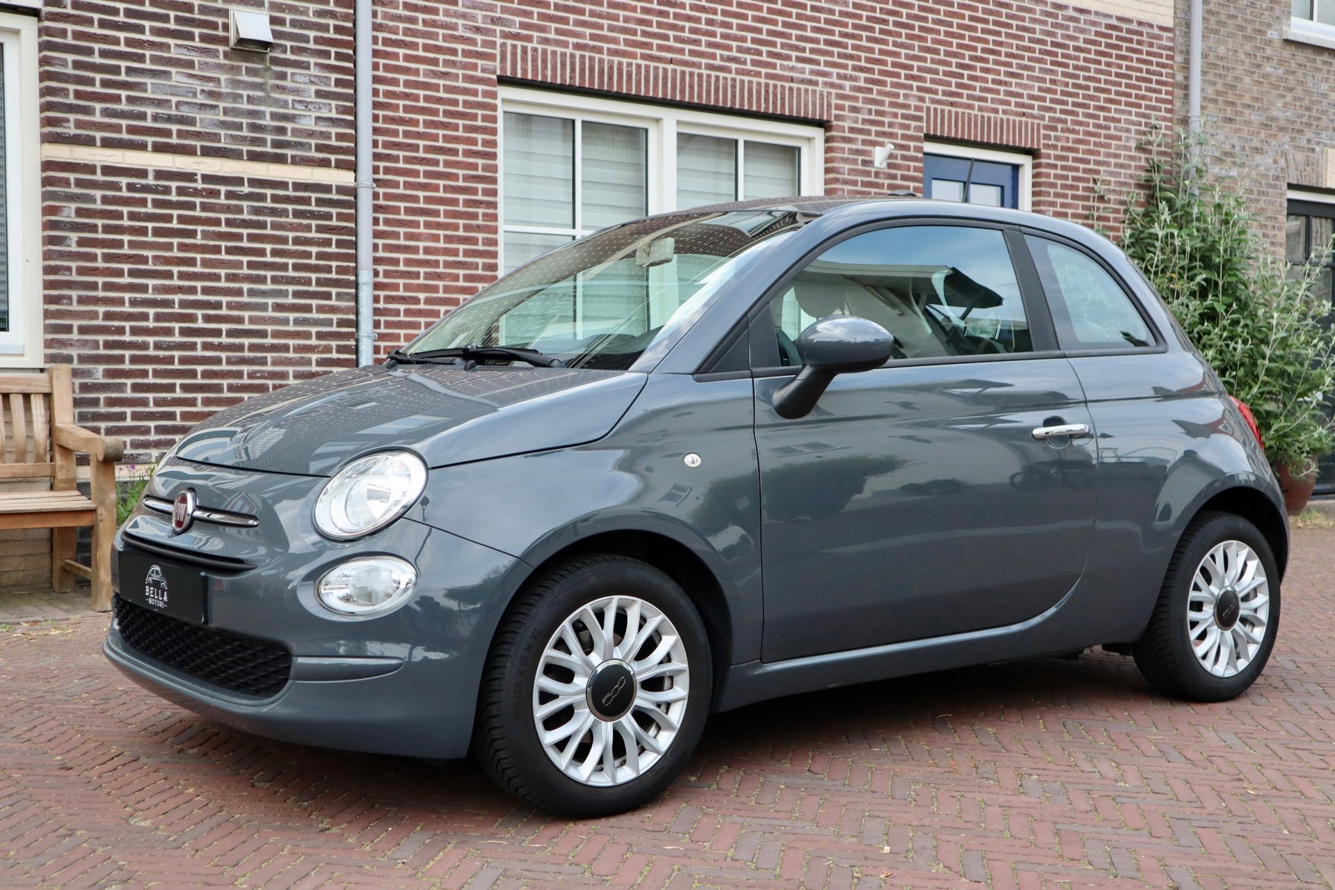 Fiat 500 1.2 Popstar uit 2018, verkocht door Bella Motori