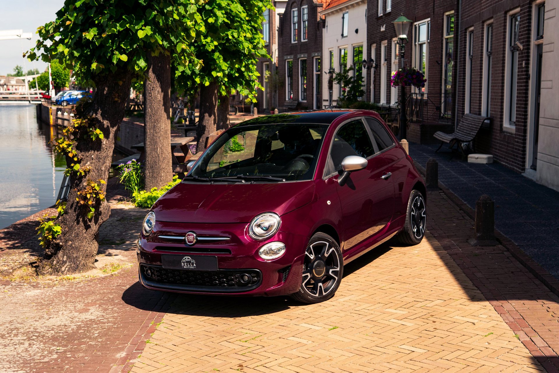 Fiat 500 1.2 Rockstar uit 2020, verkocht door Bella Motori